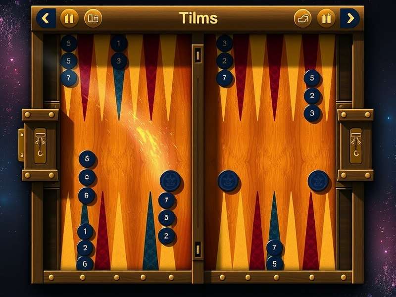 Backgammon Galaxy interface showing online gameplay with Indian players