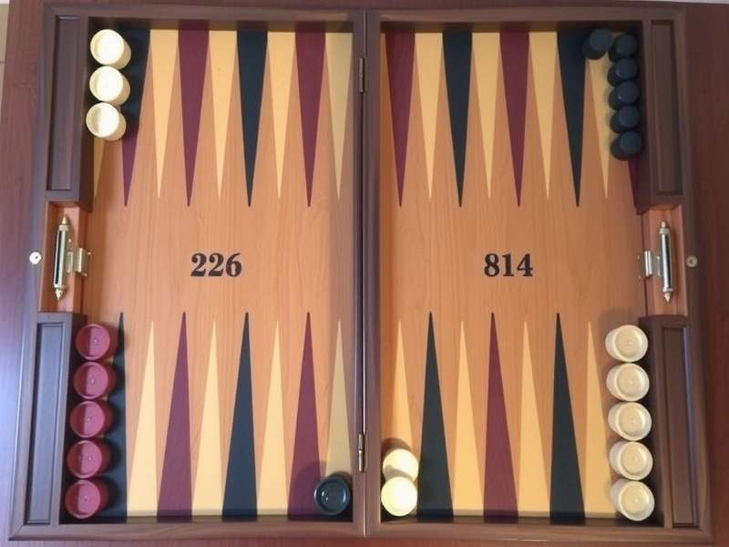 A colorful backgammon board set available for sale in a local Indian market