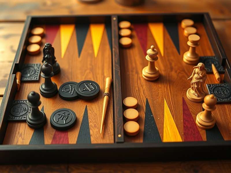 Backgame strategy showing deep anchors in opponent's home board