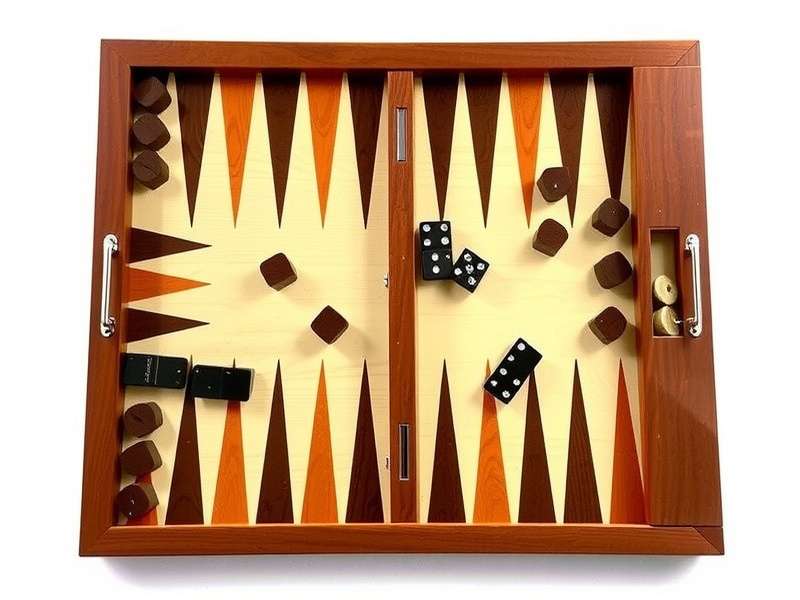 Person playing backgammon online on a laptop and smartphone in India