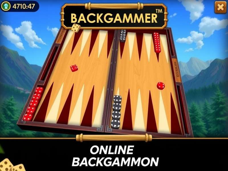 People playing Backgammon online on laptops and phones