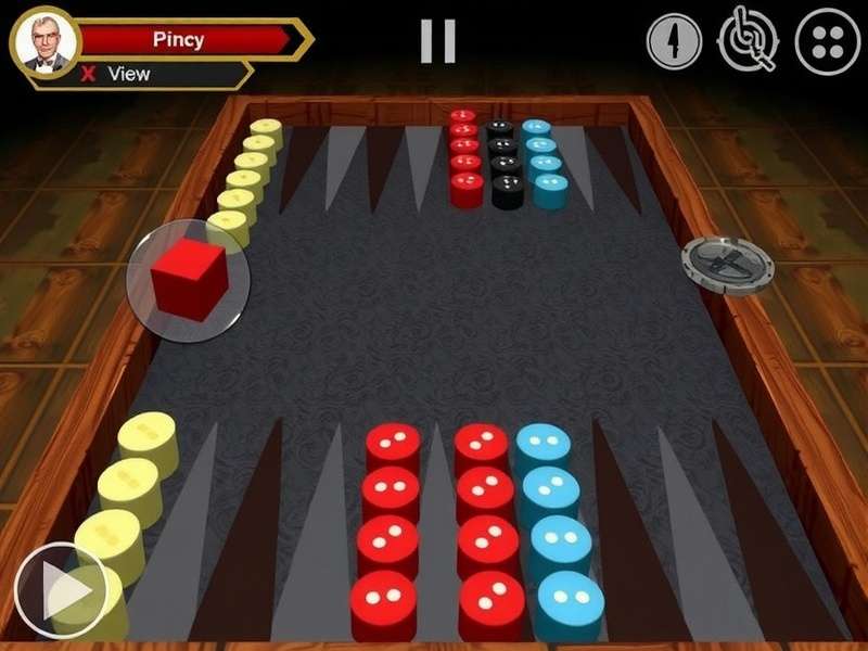 Diagram showing a successful prime blockade strategy in backgammon