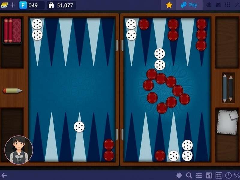 Playok Backgammon Online Interface on Laptop and Mobile