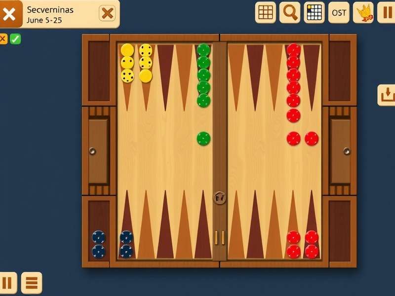 Indian player engaged in a competitive online backgammon match on Play Ok platform