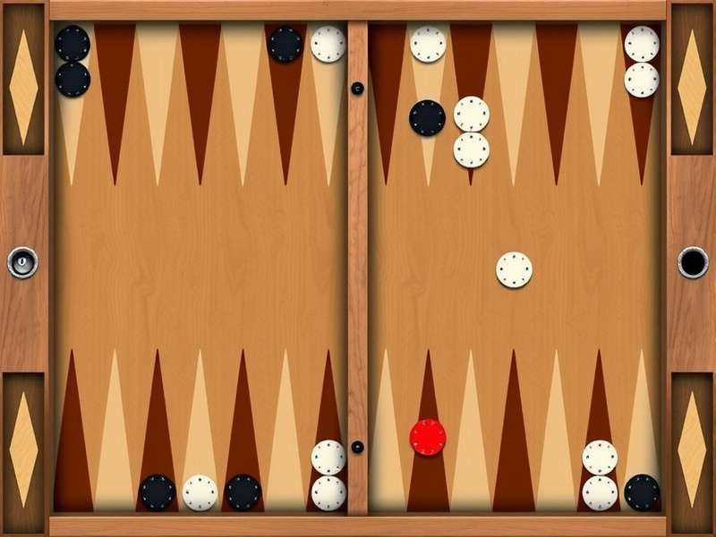 Backgammon board setup with Indian traditional background – learn backgammon game how to play