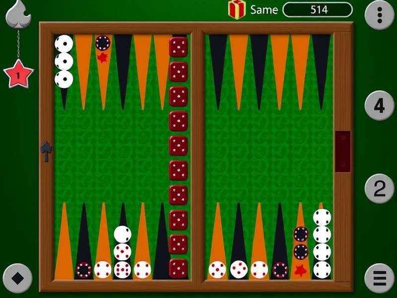 Backgammon board setup with checkers in starting position – complete guide for Indian players