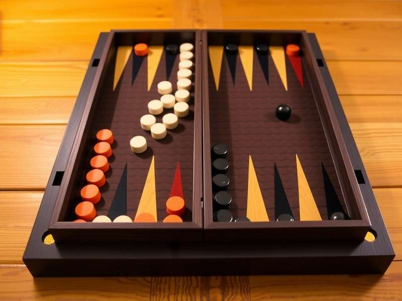 Four-quadrant arrow model for backgammon setup explained visually